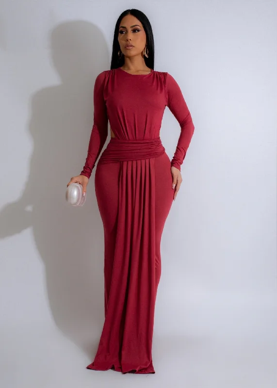 Rosewood Reverie Maxi Dress Pink