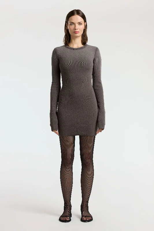 Verona Crewneck Mini Dress